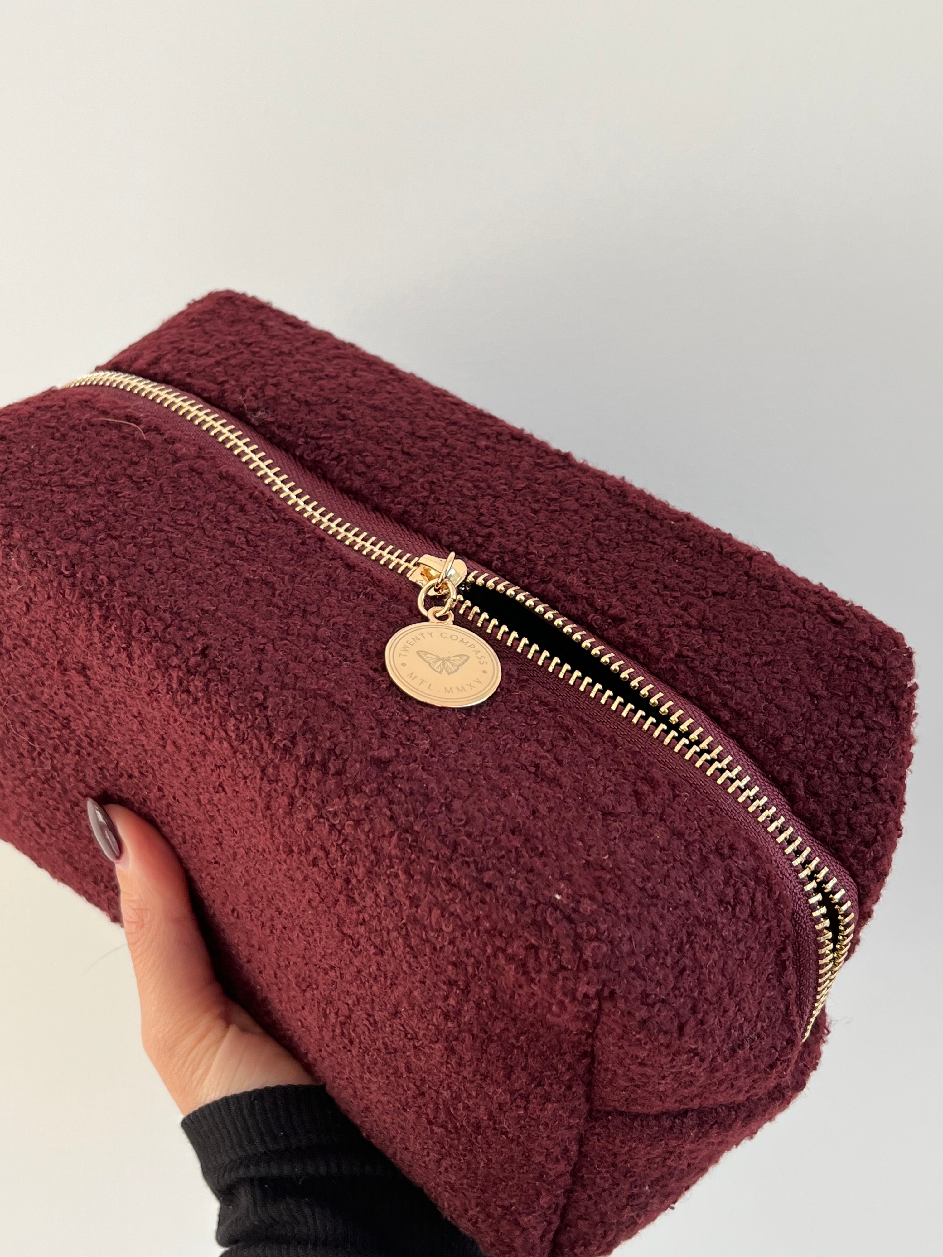 Cerise Travel Pouch Accessories Twenty Compass   