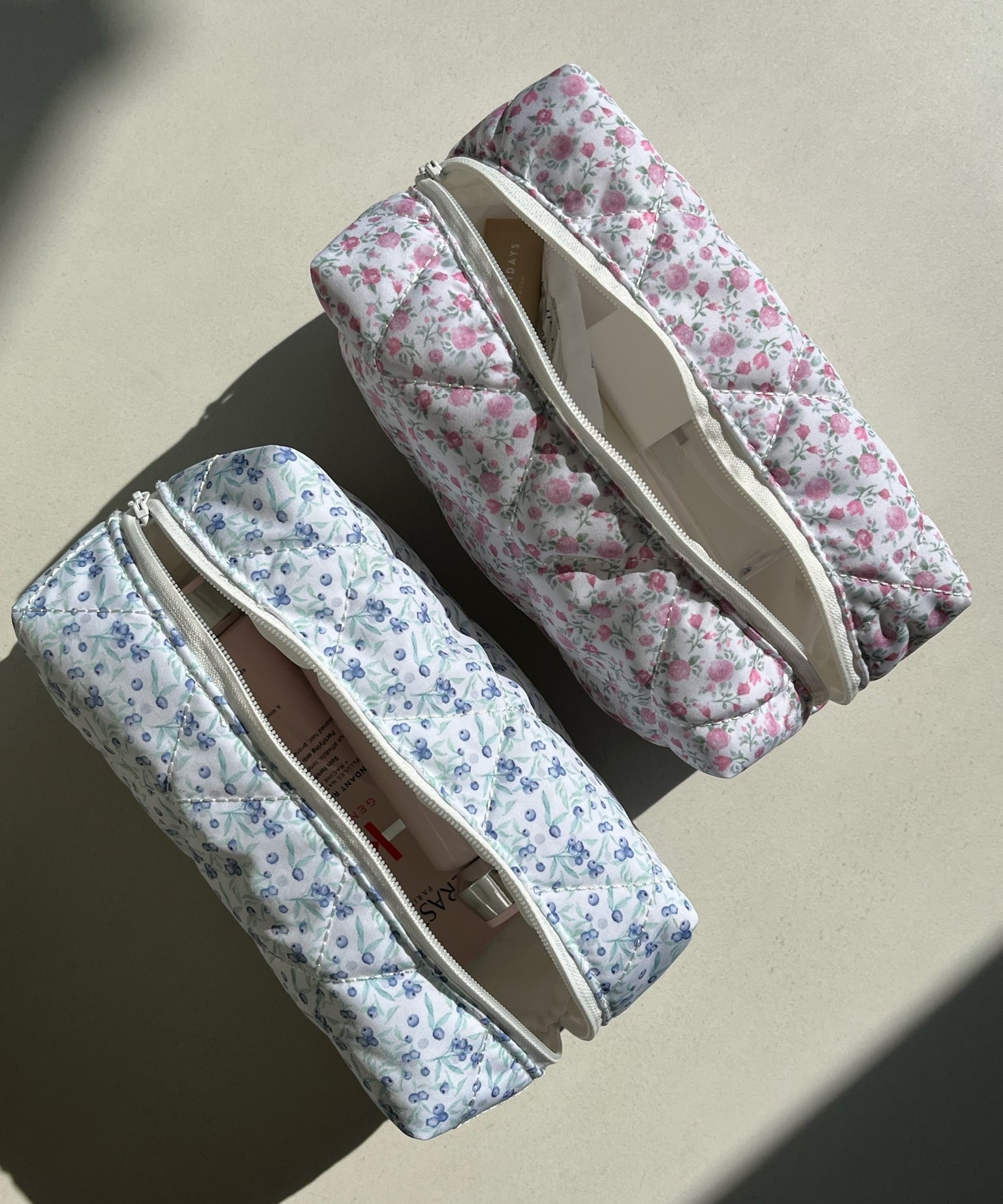 Pink Petals Travel Pouch Accessories Twenty Compass   