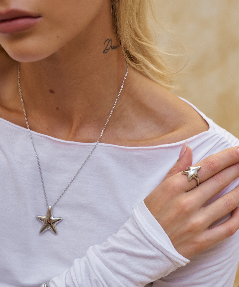 Etoile Coin Necklace（Silver）【Silver925】 Étoile Necklace - Silver – Twenty Compass