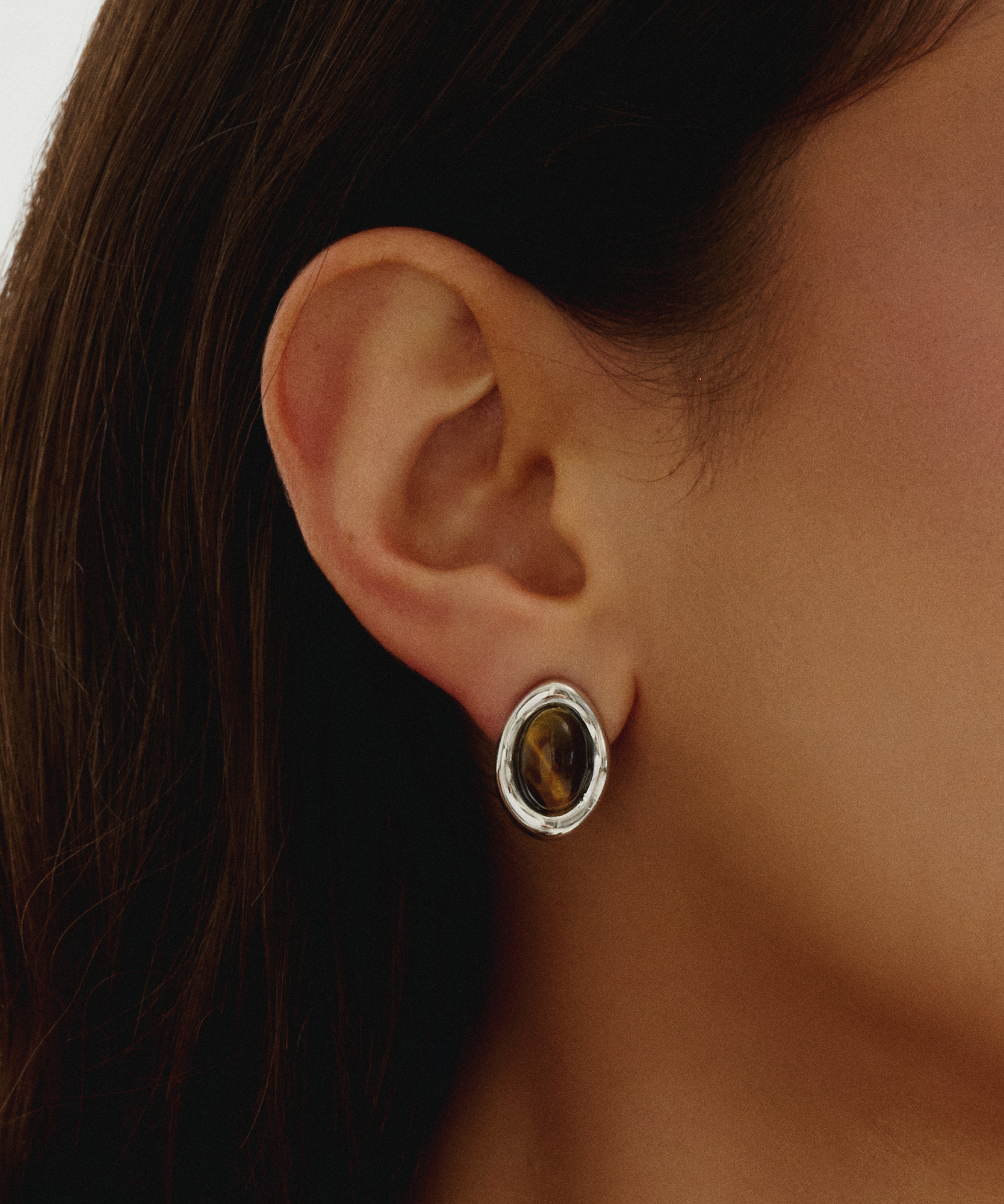 Boucles d'oreilles Miel