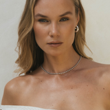 Mykonos Necklace - Silver Necklaces Twenty Compass   