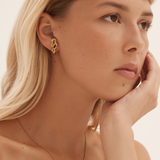 Brooklyn Earrings - Gold Earrings Twenty Compass   