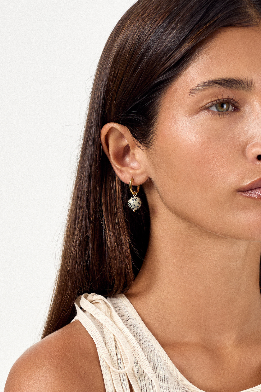boucles d'oreilles chanel logo cc strass 2019