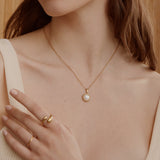 Paloma Hoops - Gold Earrings Twenty Compass   