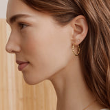 Souvenirs Hoops - Gold Earrings Twenty Compass   