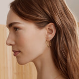 Souvenirs Hoops - Gold Earrings Twenty Compass   
