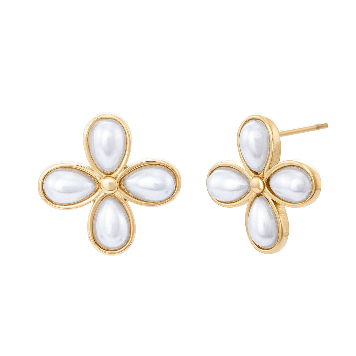 Fleur Earrings - Gold Fleur Earrings - Gold