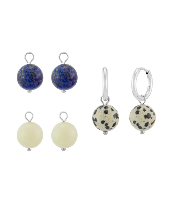  Cléo Hoops - Silver