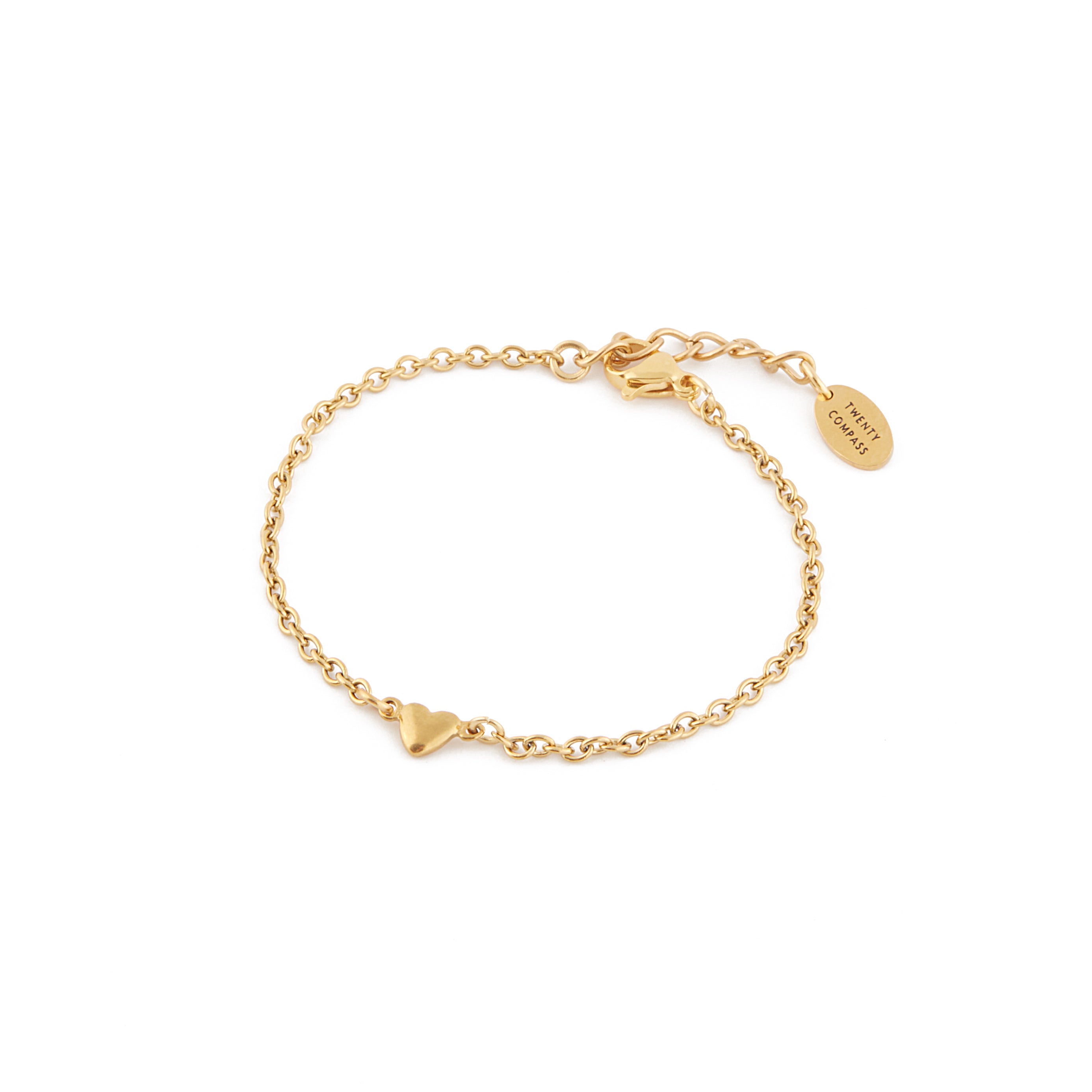 Hopeless Romantic Bracelet - Gold Bracelets TwentyCompass   