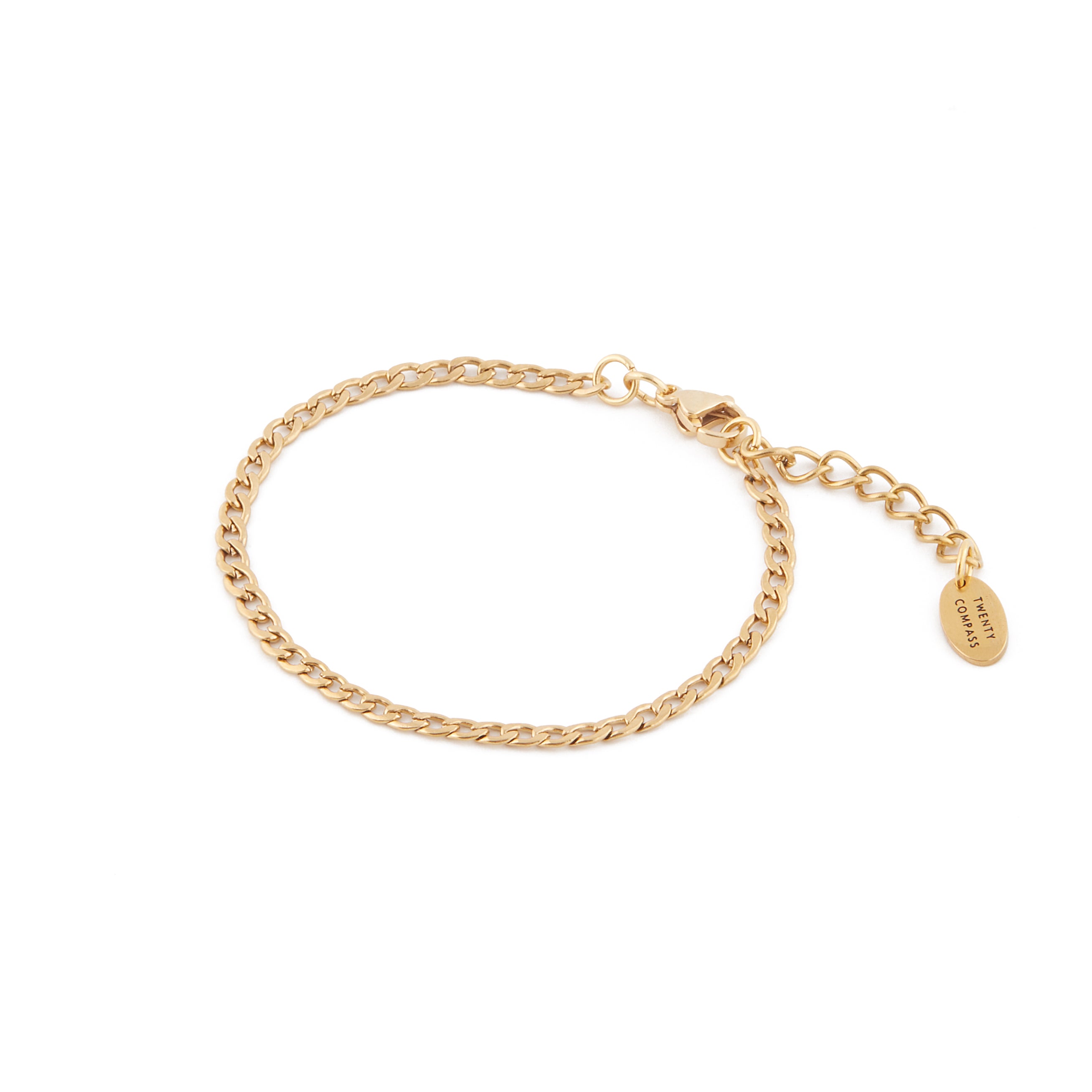 Kira  Anklet - Gold Anklets Twenty Compass   
