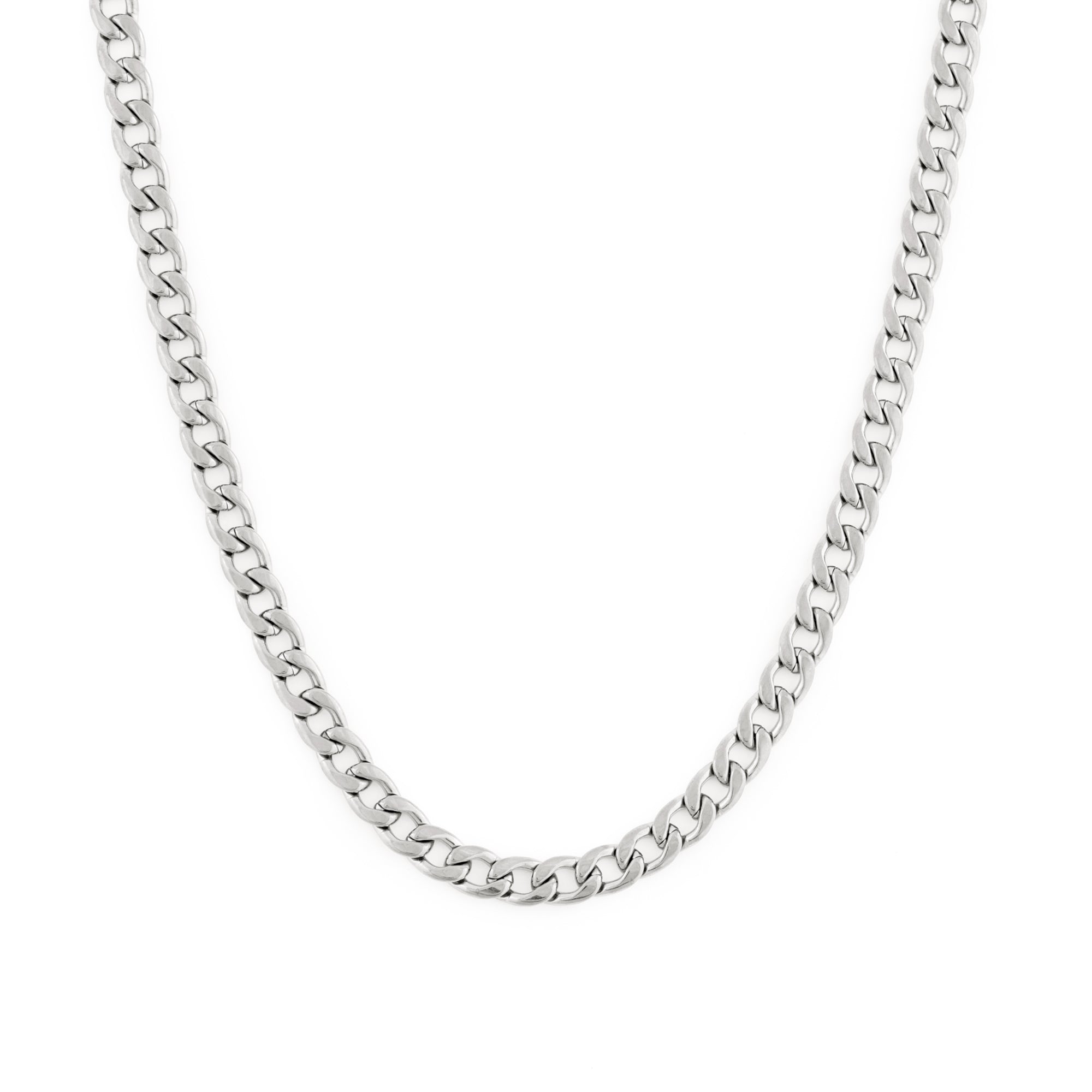 Rhodes Necklace - Silver Necklaces Twenty Compass   