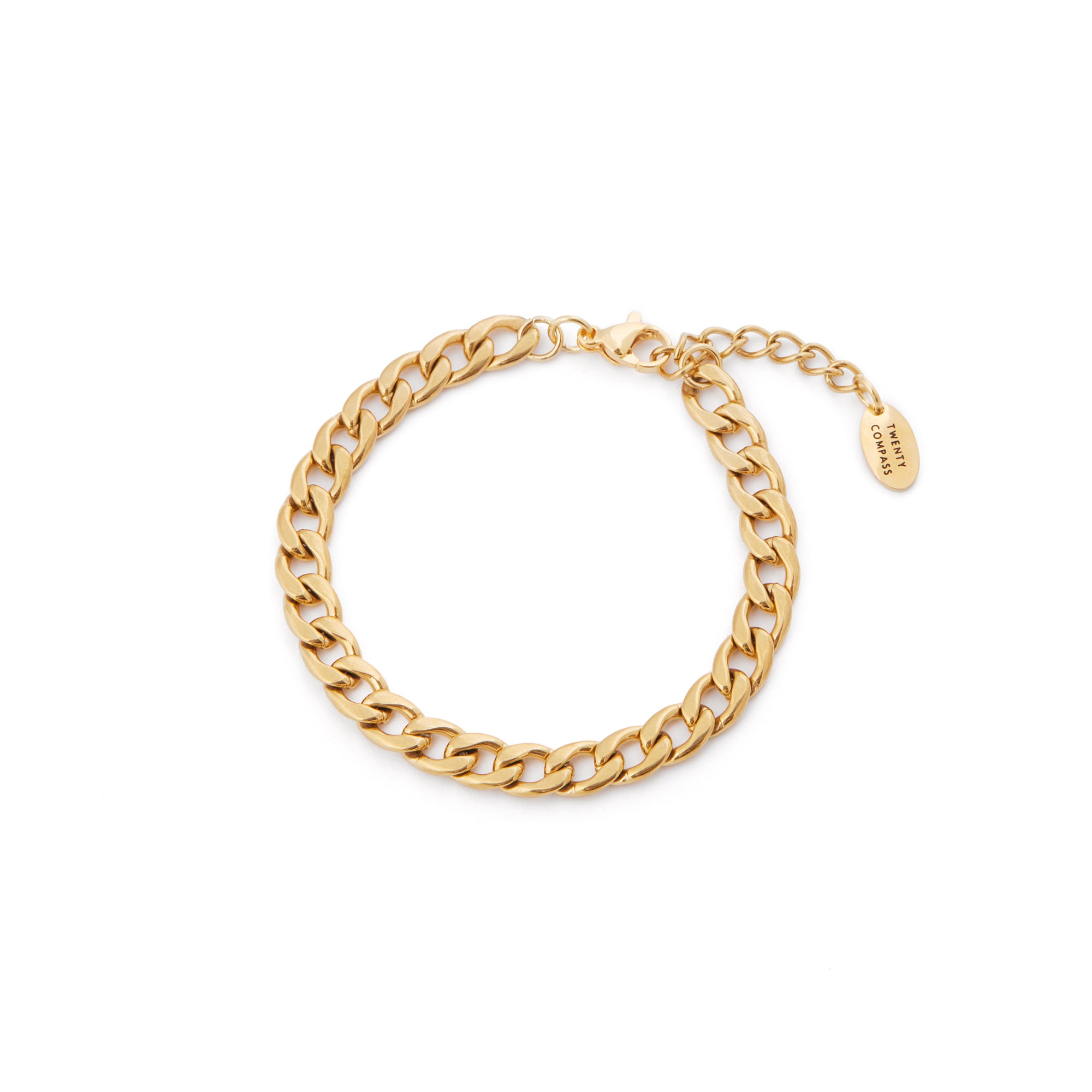 Rhodes Bracelet - Gold Bracelets Twenty Compass   