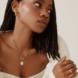 Iconic Earrings - Gold Earrings Twenty Compass   