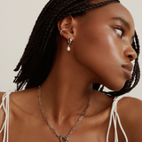 Gaia Necklace - Silver Necklaces Twenty Compass   