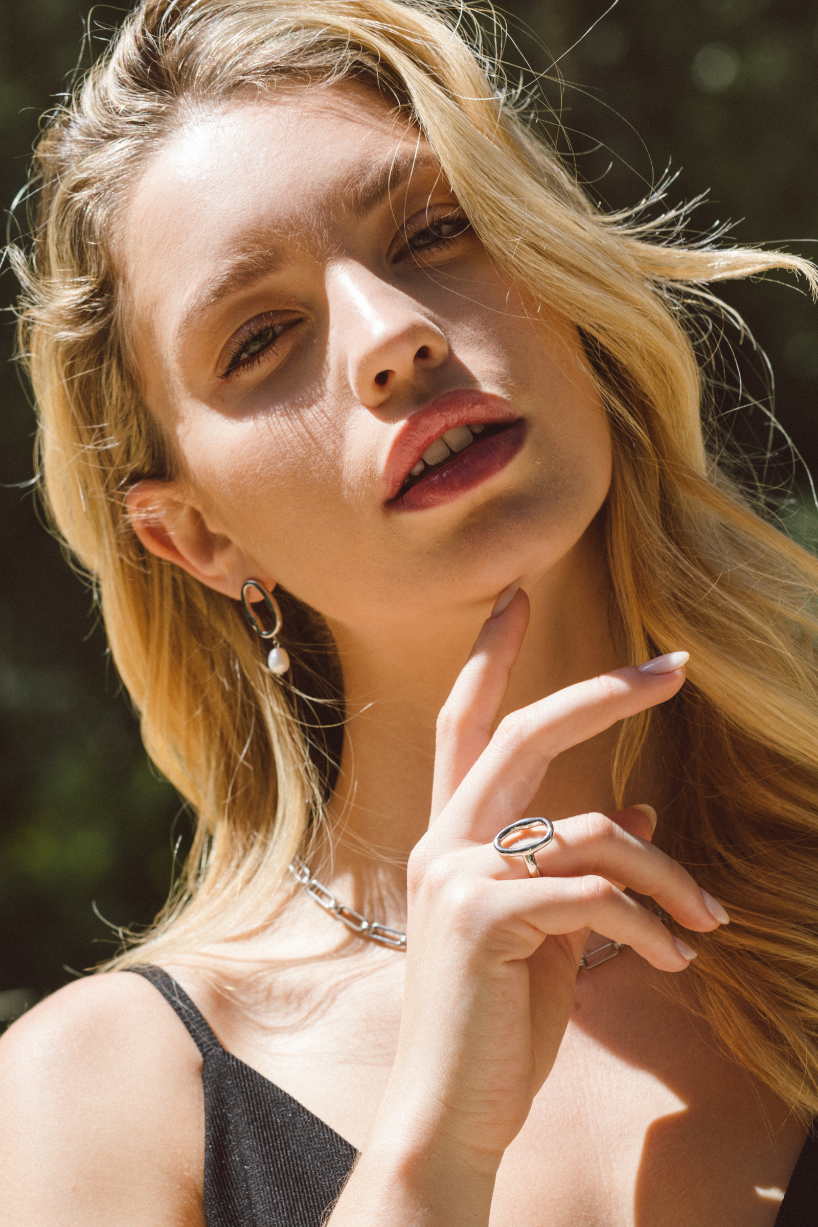 Dolce Vita Earrings - Silver Earrings Twenty Compass   