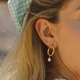 Dolce Vita Earrings - Gold Earrings Twenty Compass   