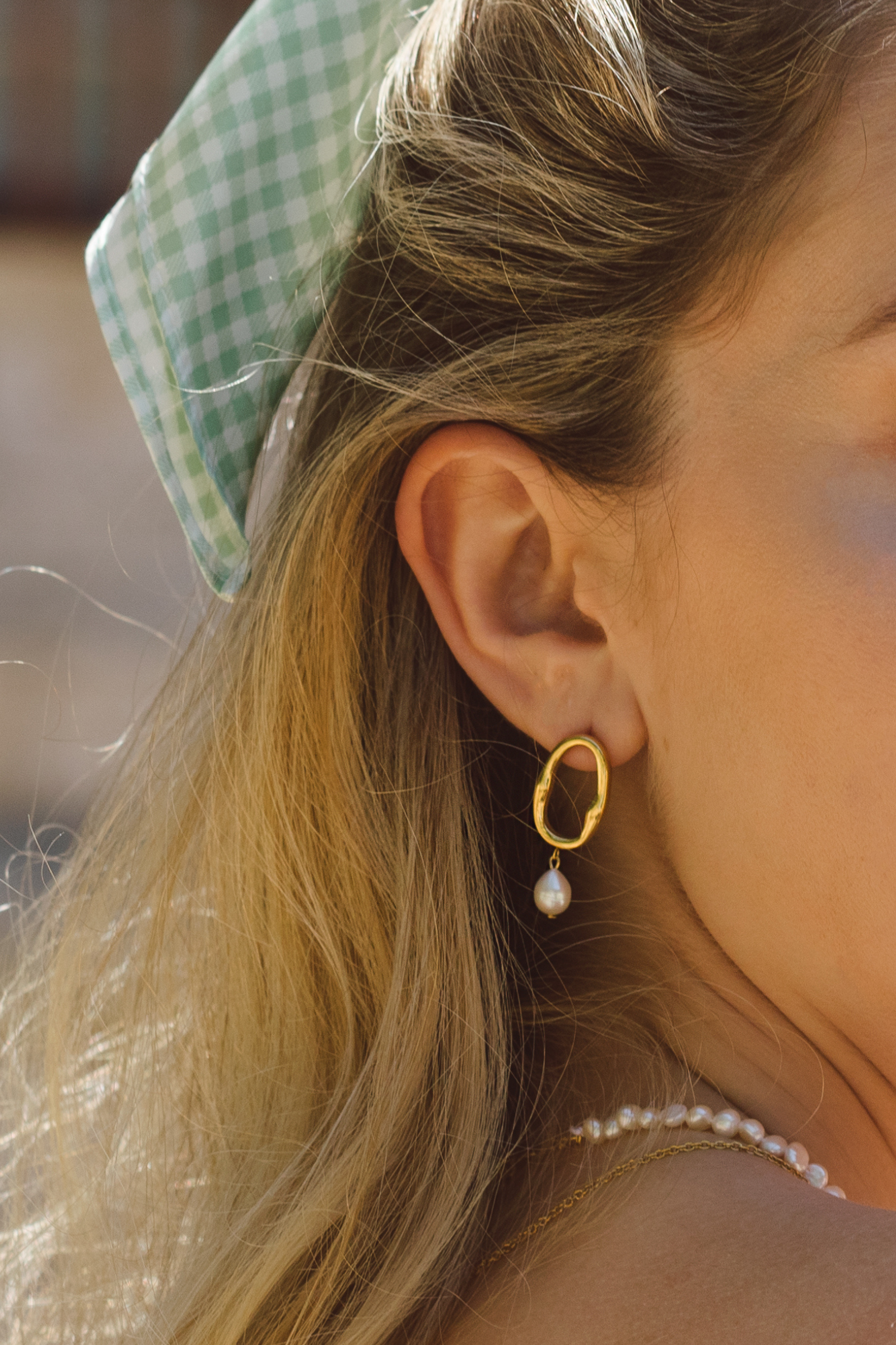 Dolce Vita Earrings - Gold Earrings Twenty Compass   