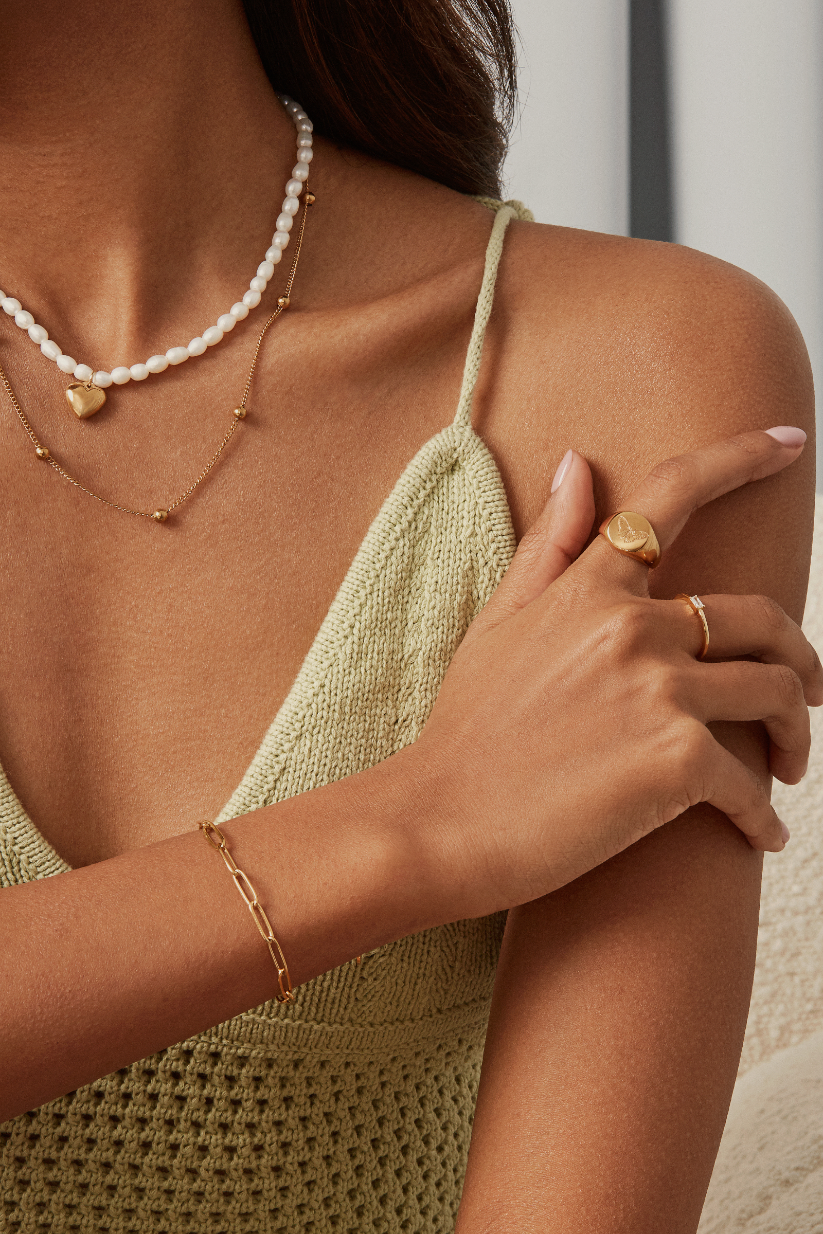 Darling Necklace - Gold Necklaces Twenty Compass   