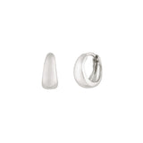 Mini Bold Hoops - Silver Earrings Twenty Compass   