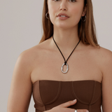 Dolce Necklace - Silver Necklaces Twenty Compass   
