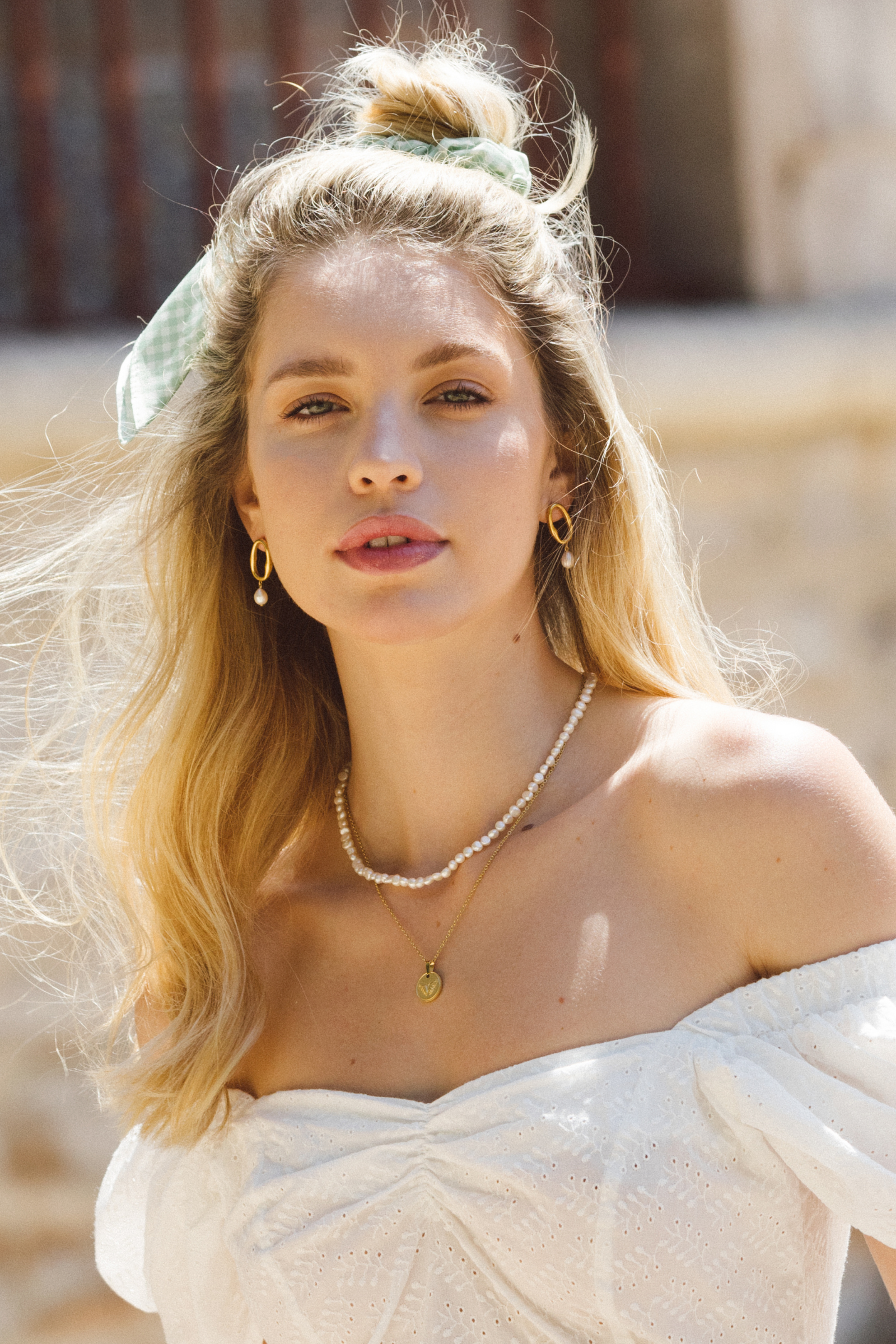 Azur Pearl Necklace Necklaces Twenty Compass   