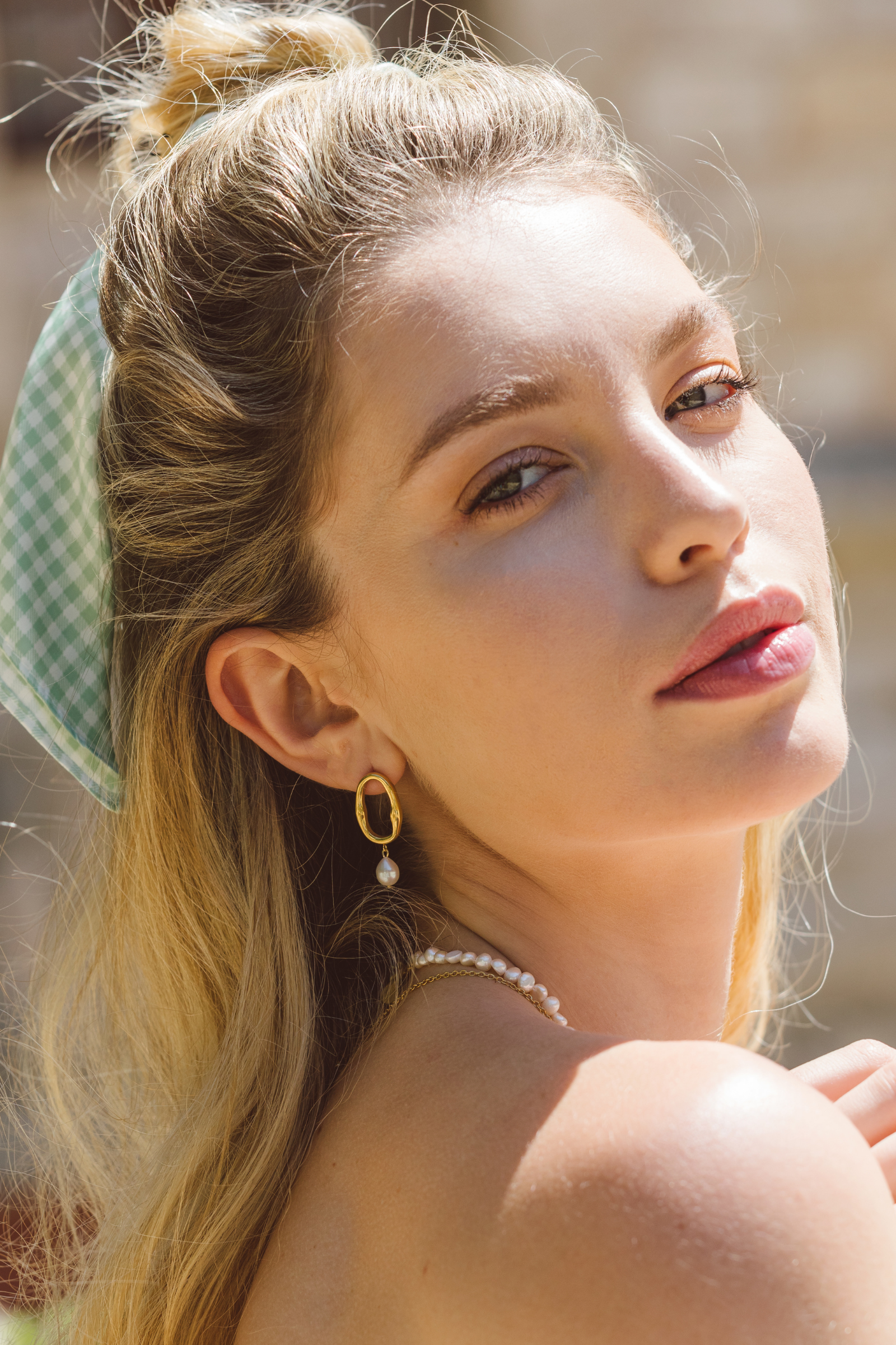 Dolce Vita Earrings - Gold Earrings Twenty Compass   