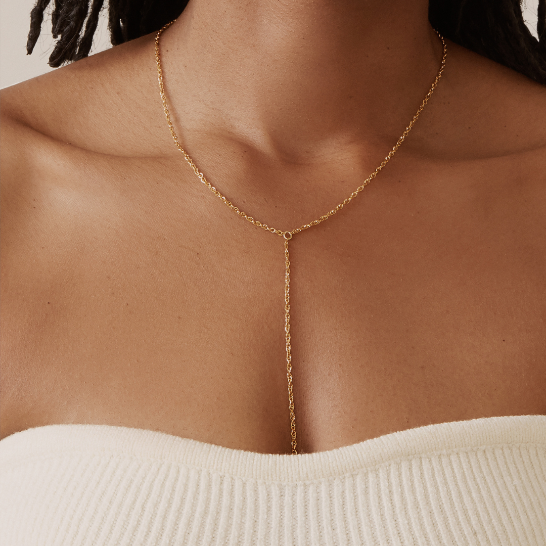 Illusion Necklace - Gold