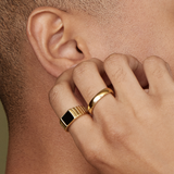 Basic Ring - Gold Rings Twenty Compass   