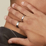 Basic Ring - Silver Rings Twenty Compass   