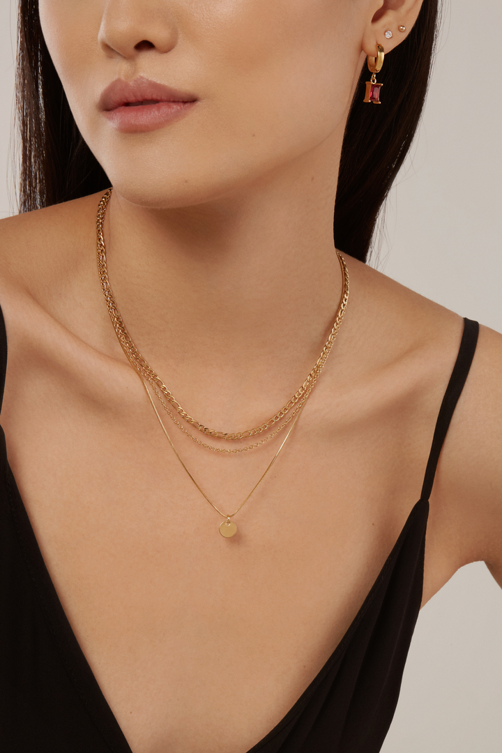 Gigi Necklace - Gold – Twenty Compass