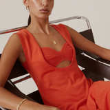 Work of Art Necklace - Gold Necklaces Twenty Compass   