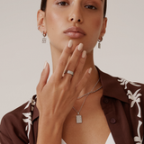 Work of Art Ring - Silver Rings Twenty Compass   