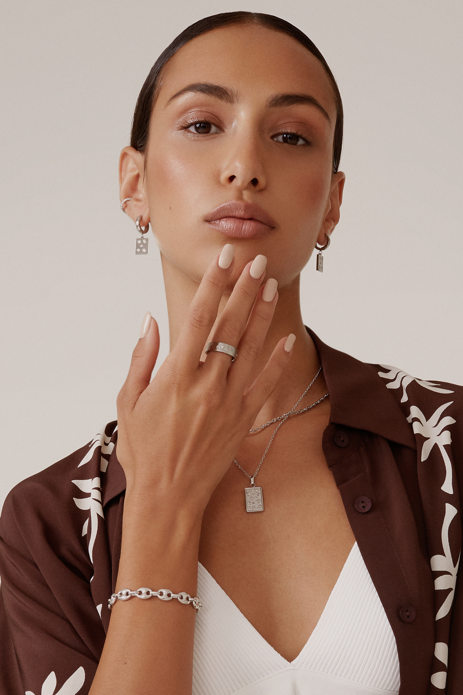 Work of Art Ring - Silver Rings Twenty Compass   