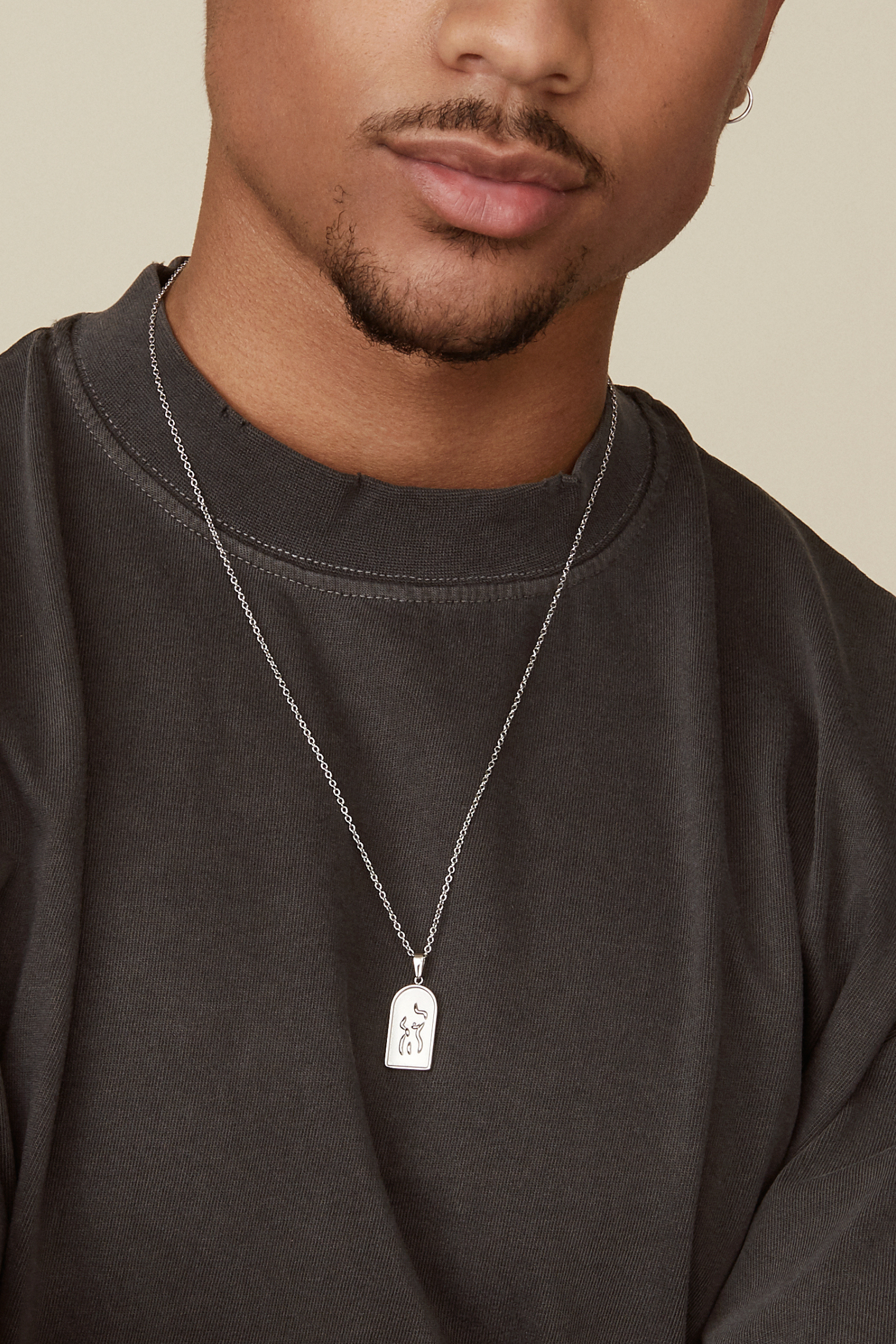 Femme Necklace - Silver Necklaces Twenty Compass   