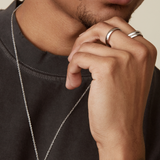 Basic Ring - Silver Rings Twenty Compass   
