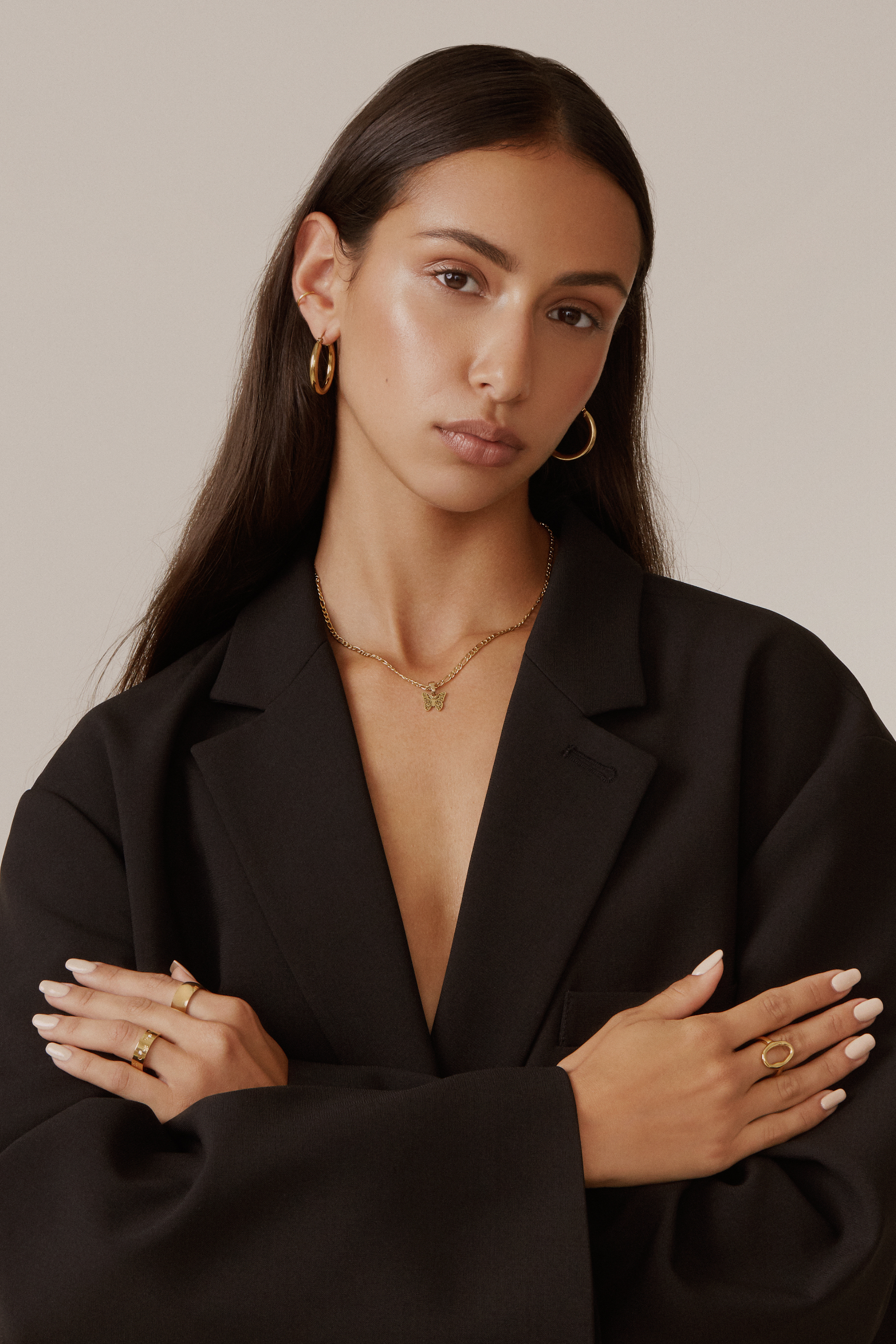 Band Ring - Gold Rings Twenty Compass   