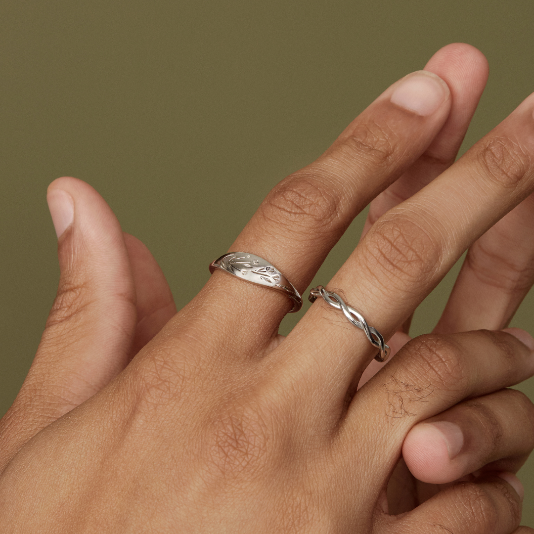 Braided Ring - Gold Rings Twenty Compass   