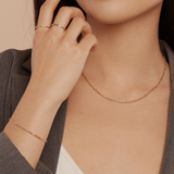 Paperclip Necklace - 10 Karat Gold Necklaces Compass Luxe   