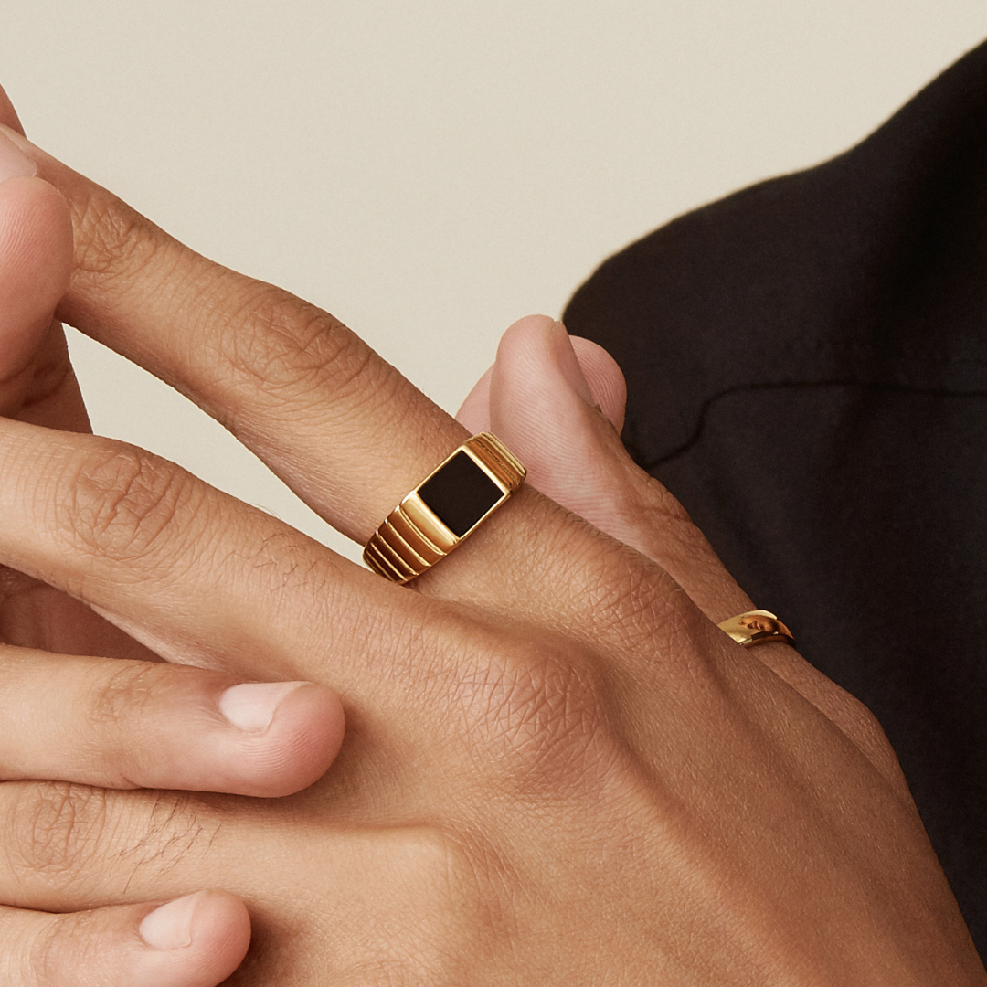 London Ring - Gold Rings Twenty Compass   
