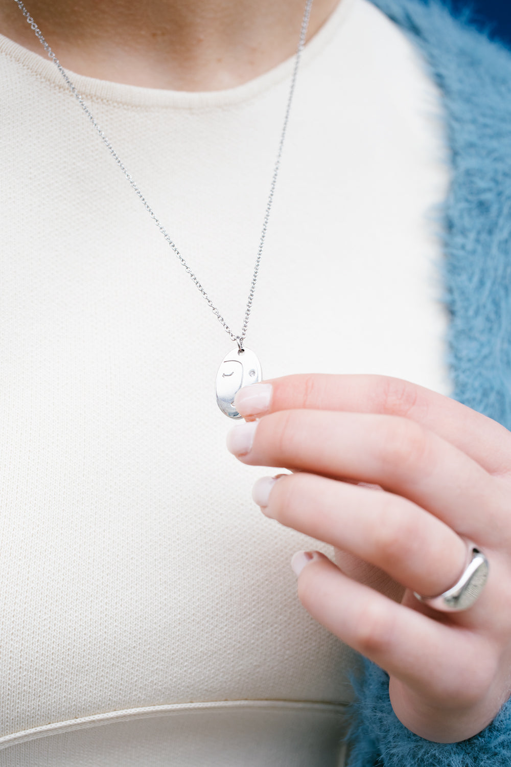 Beauty Necklace - Silver Necklaces Twenty Compass   