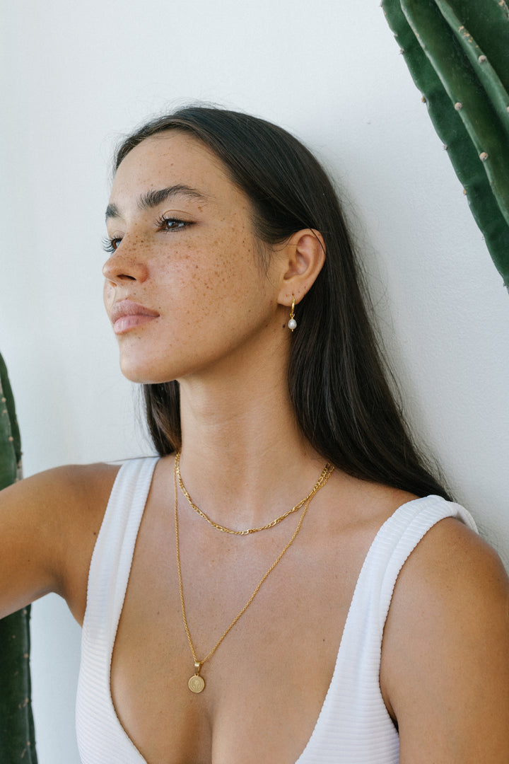 Gigi Necklace - Gold – Twenty Compass