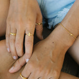 Hopeless Romantic Bracelet - Gold Bracelets TwentyCompass   