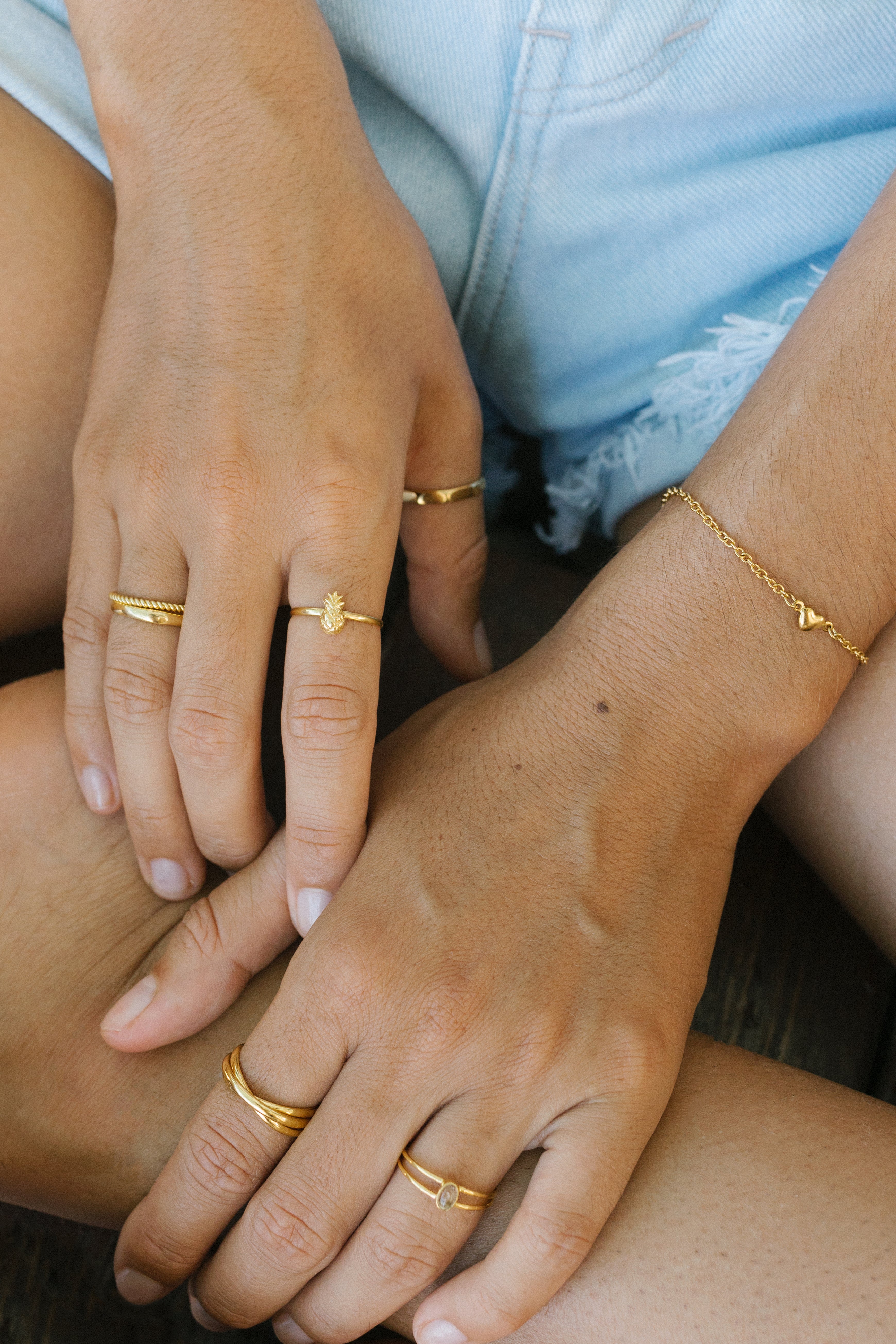 Hopeless Romantic Bracelet - Gold Bracelets TwentyCompass   
