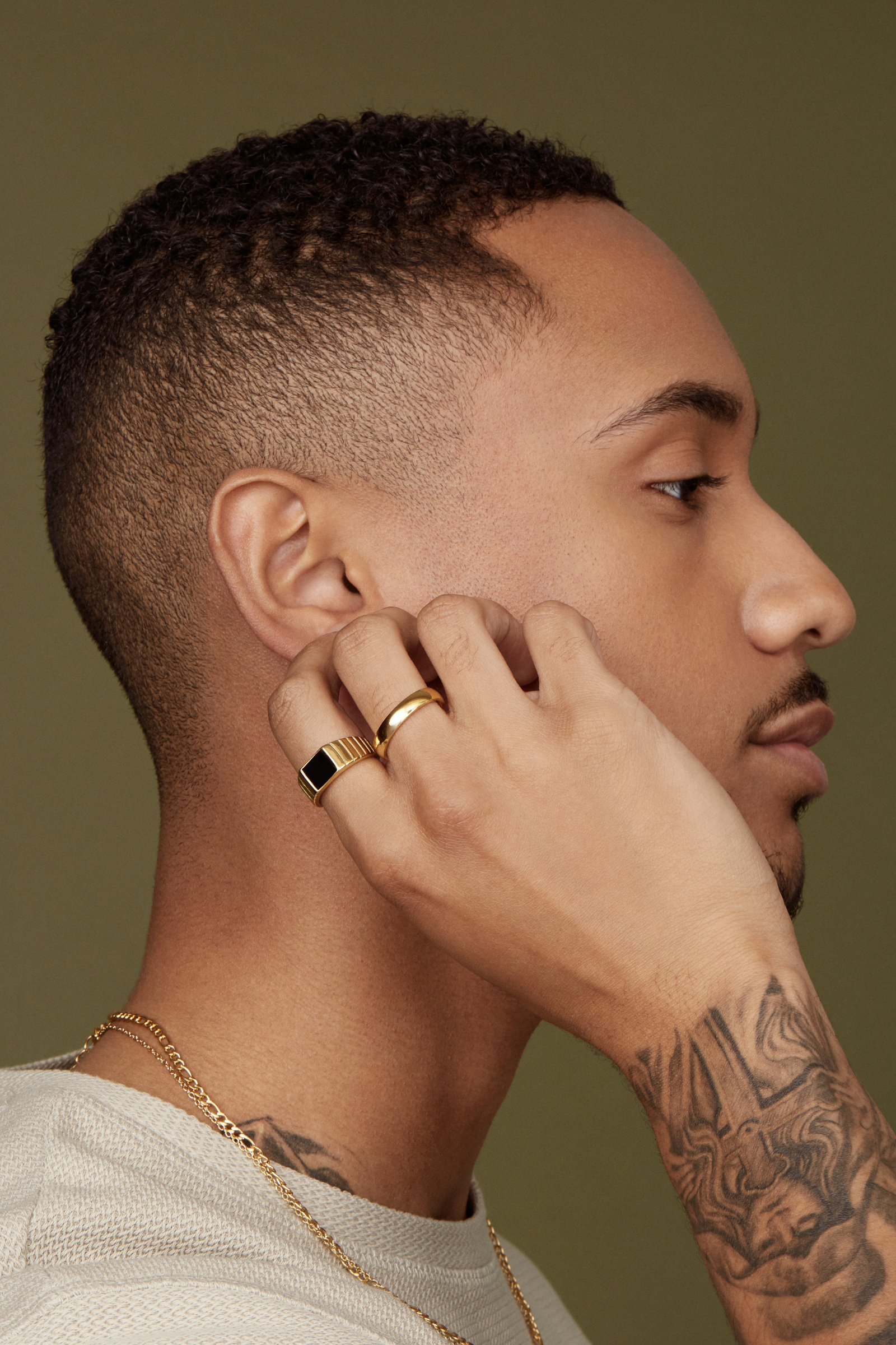 London Ring - Gold Rings Twenty Compass   