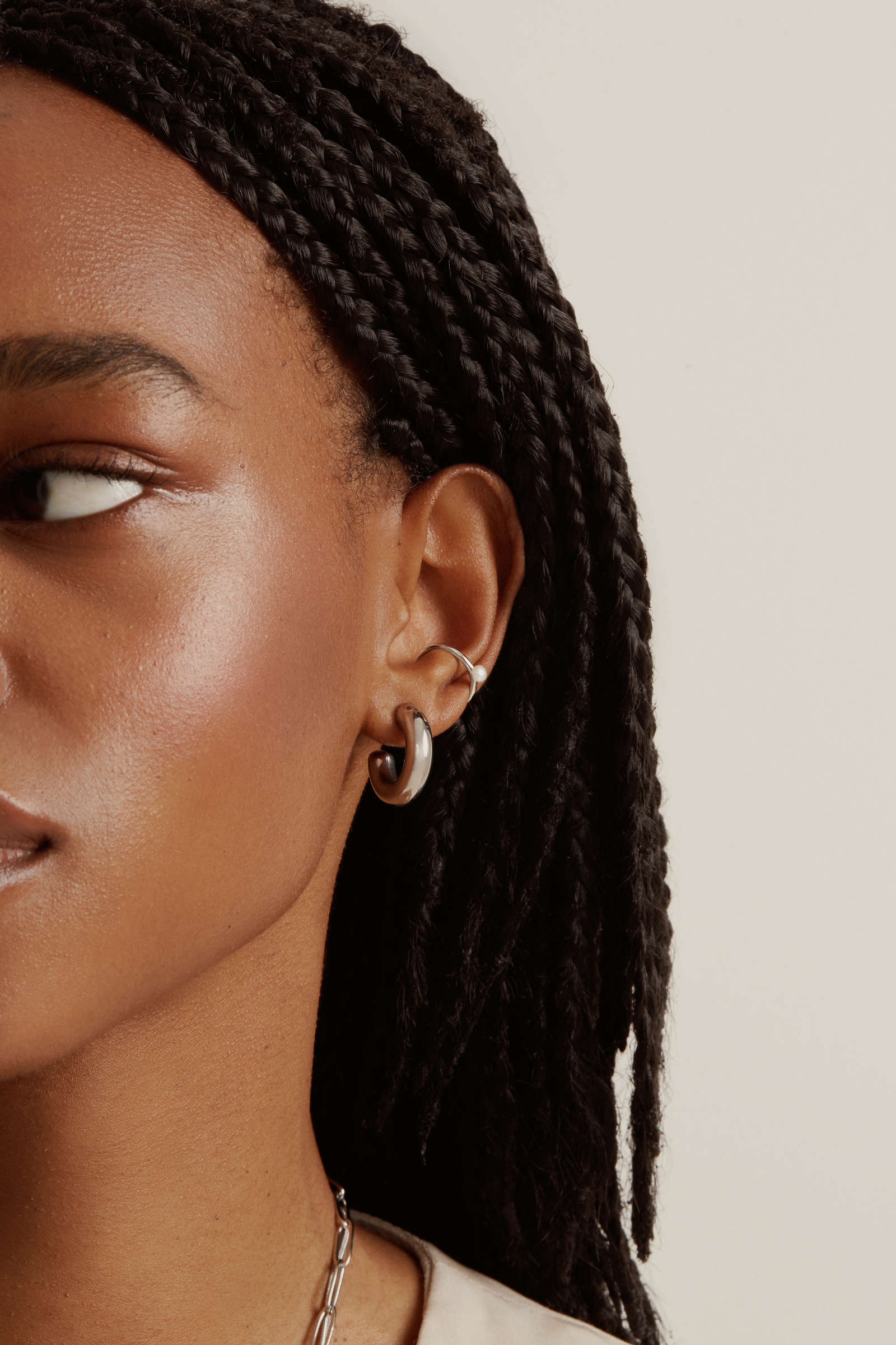 Iconic Earrings - Silver Earrings Twenty Compass   