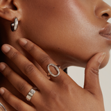 Iconic Earrings - Silver Earrings Twenty Compass   
