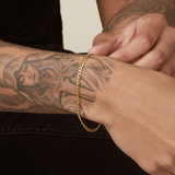 Cuban Bracelet - Gold Bracelets Twenty Compass   