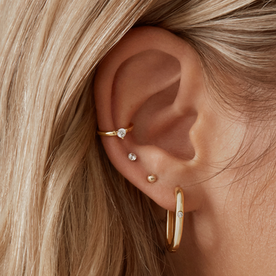 Divine Earrings - Gold Vermeil