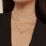 Delicate Necklace - Silver Necklaces Twenty Compass   