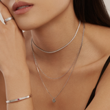 Berawa Necklace - Silver Necklaces TwentyCompass   